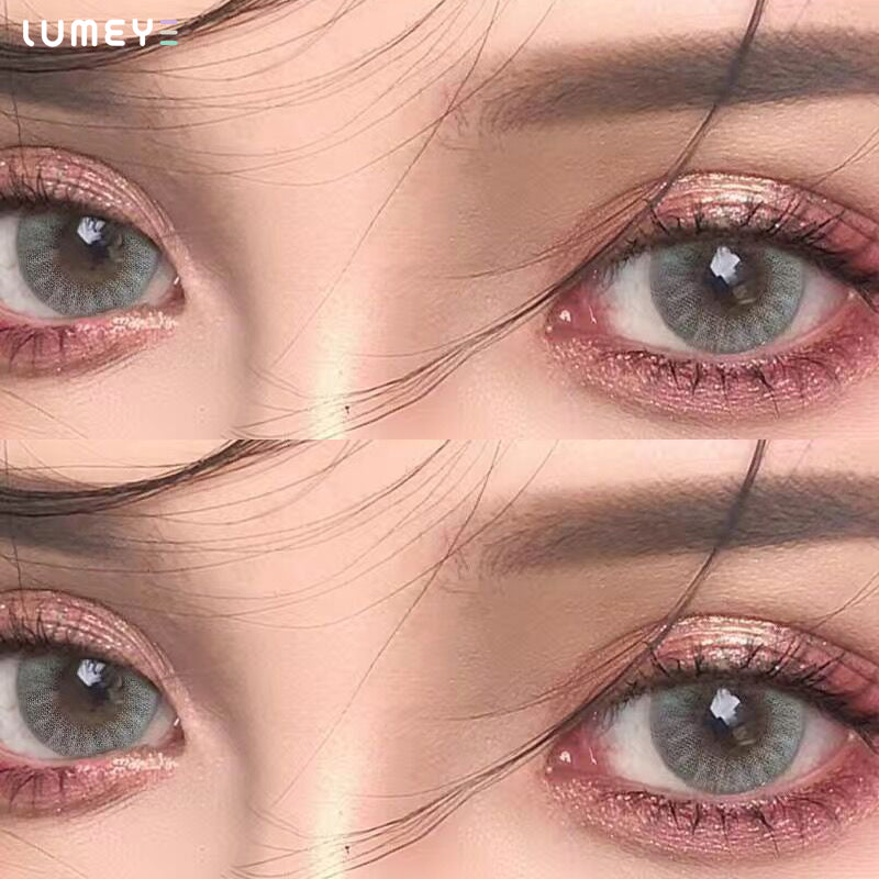 Best COLORED CONTACTS - LUMEYE Ice Crack Gray Colored Contact Lenses - LUMEYE