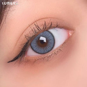 Best COLORED CONTACTS - LUMEYE Cheese Blue Colored Contact Lenses - LUMEYE