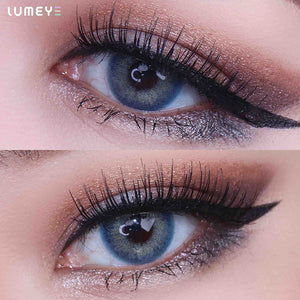 Best COLORED CONTACTS - LUMEYE Kitten Blue Colored Contact Lenses - LUMEYE