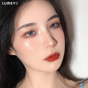 Best COLORED CONTACTS - LUMEYE Juicy Gray Blue Colored Contact Lenses - LUMEYE