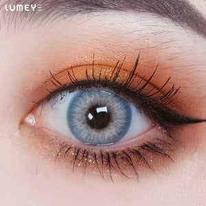 Best COLORED CONTACTS - LUMEYE India Blue Colored Contact Lenses - LUMEYE