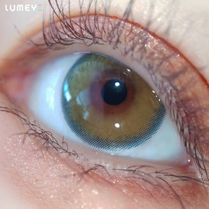 Best COLORED CONTACTS - LUMEYE Soda Brown Colored Contact Lenses - LUMEYE