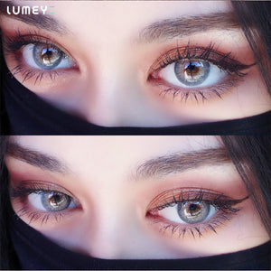 Best COLORED CONTACTS - LUMEYE India Blue Colored Contact Lenses - LUMEYE