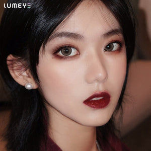 Best COLORED CONTACTS - LUMEYE Saturn Brown Colored Contact Lenses - LUMEYE