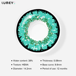 Best COLORED CONTACTS - Genshin Impact - LUMEYE Venti Colored Contact Lenses - LUMEYE