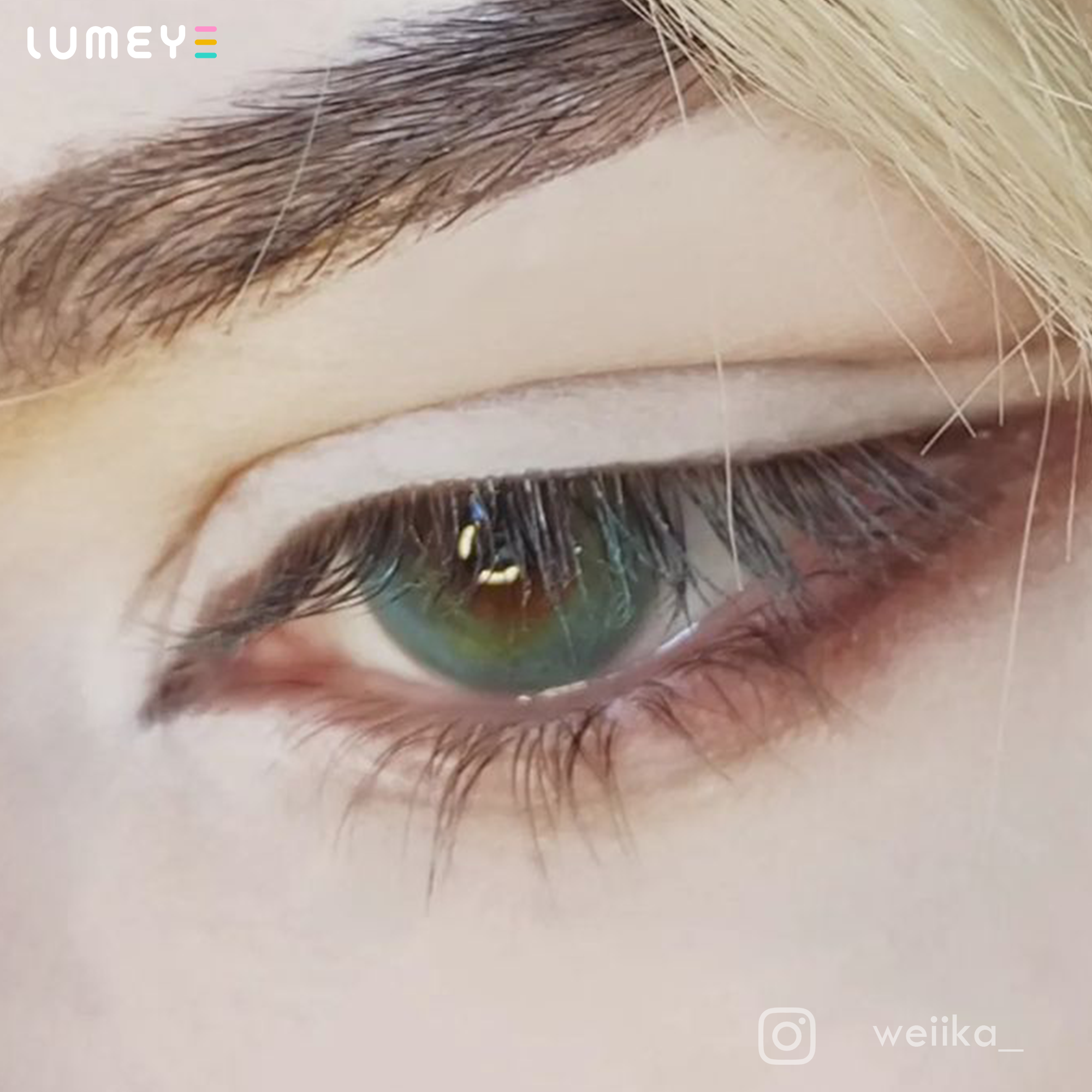 Best COLORED CONTACTS - LUMEYE Mermaid Tears Gray Colored Contact Lenses - LUMEYE