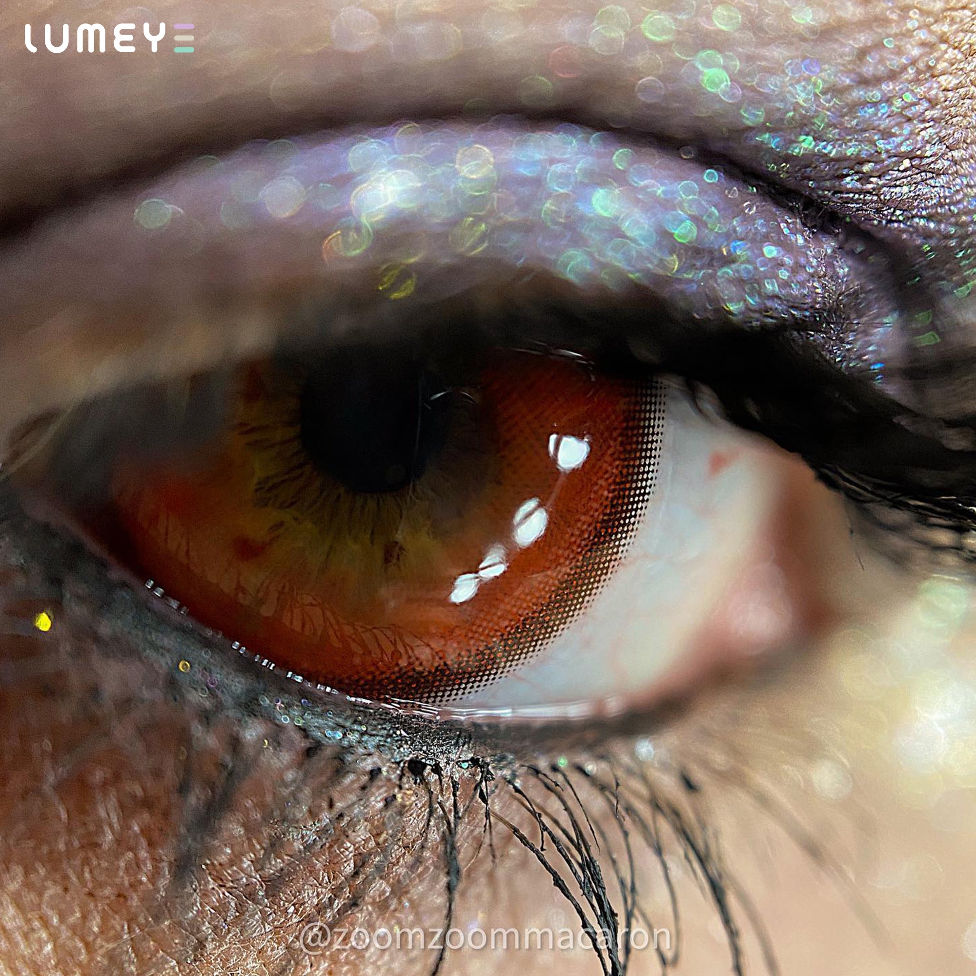 Best COLORED CONTACTS - LUMEYE Bloody Mary Red Colored Contact Lenses - LUMEYE
