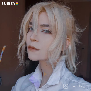 Best COLORED CONTACTS - LUMEYE Mermaid Tears Gray Colored Contact Lenses - LUMEYE