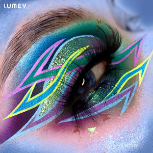 Best COLORED CONTACTS - LUMEYE Morpho Butterfly Blue Colored Contact Lenses - LUMEYE