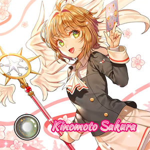 Best COLORED CONTACTS - Cardcaptor Sakura - LUMEYE Kinomoto Sakura Colored Contact Lenses - LUMEYE