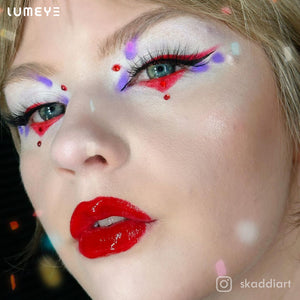 Best COLORED CONTACTS - LUMEYE Anime Brown Colored Contact Lenses - LUMEYE