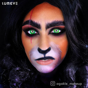 Best COLORED CONTACTS - LUMEYE Hulk Green Colored Contact Lenses - LUMEYE