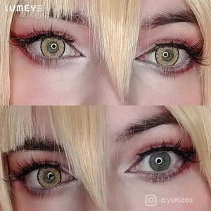 Best COLORED CONTACTS - LUMEYE Candy Peanut Butter Brown Colored Contact Lenses - LUMEYE