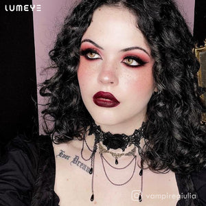 Best COLORED CONTACTS - LUMEYE Cappuccino Brown Colored Contact Lenses - LUMEYE