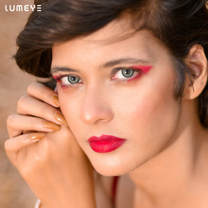 Best COLORED CONTACTS - LUMEYE Coconut Gray Colored Contact Lenses - LUMEYE