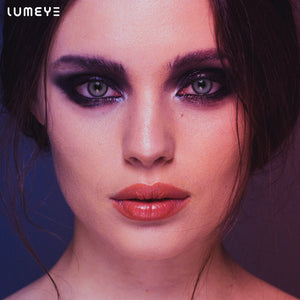 Best COLORED CONTACTS - LUMEYE Crystal Purple Colored Contact Lenses - LUMEYE