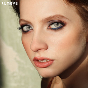 Best COLORED CONTACTS - LUMEYE Cupid Brown Colored Contact Lenses - LUMEYE
