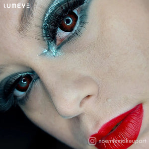 Best COLORED CONTACTS - LUMEYE Dangerous Black Colored Contact Lenses - LUMEYE