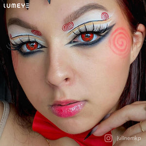 Best COLORED CONTACTS - LUMEYE Dangerous Ruby Colored Contact Lenses - LUMEYE