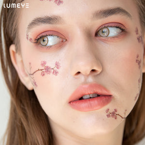 Best COLORED CONTACTS - LUMEYE Dolly Pink Colored Contact Lenses - LUMEYE