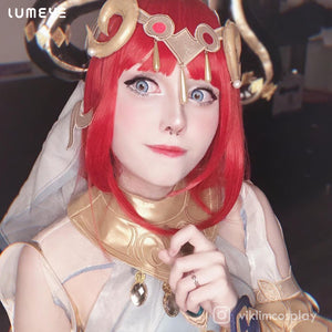 Best COLORED CONTACTS - LUMEYE Elf Blue Colored Contact Lenses - LUMEYE