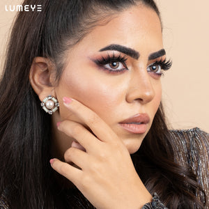 Best COLORED CONTACTS - LUMEYE Fairy Night Pink Colored Contact Lenses - LUMEYE