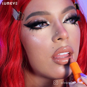 Best COLORED CONTACTS - LUMEYE Fairy Night Purple Colored Contact Lenses - LUMEYE