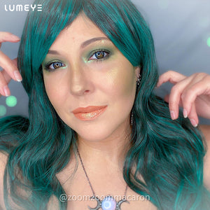 Best COLORED CONTACTS - LUMEYE Fairy Swamp Blue Colored Contact Lenses - LUMEYE