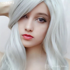 Best COLORED CONTACTS - LUMEYE Grape Purple Colored Contact Lenses - LUMEYE