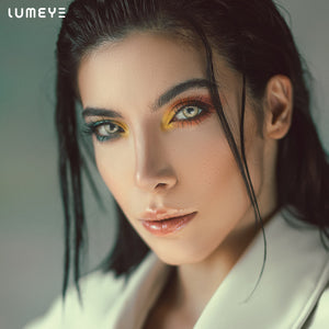 Best COLORED CONTACTS - LUMEYE Honey Brown Colored Contact Lenses - LUMEYE