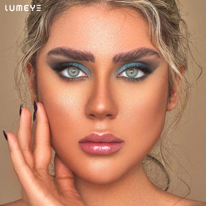 Best COLORED CONTACTS - LUMEYE India Blue Colored Contact Lenses - LUMEYE
