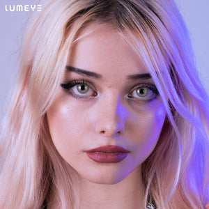 Best COLORED CONTACTS - LUMEYE Juicy Peachy Pink Colored Contact Lenses - LUMEYE