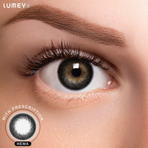 Best COLORED CONTACTS - LUMEYE Whirlwind Black Colored Contact Lenses - LUMEYE