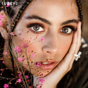 Best COLORED CONTACTS - LUMEYE Litchi Brown Colored Contact Lenses - LUMEYE