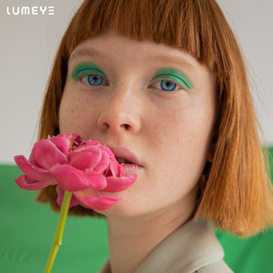 Best COLORED CONTACTS - LUMEYE Lollipop Blue Colored Contact Lenses - LUMEYE