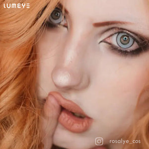 Best COLORED CONTACTS - LUMEYE Lollipop Gray Colored Contact Lenses - LUMEYE