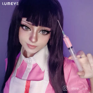 Best COLORED CONTACTS - LUMEYE Lollipop Gray Colored Contact Lenses - LUMEYE