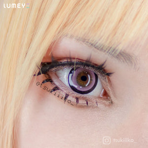 Best COLORED CONTACTS - LUMEYE Lollipop Pink Colored Contact Lenses - LUMEYE