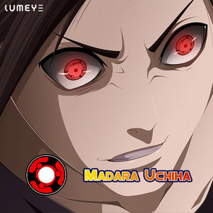 Best COLORED CONTACTS - Naruto - LUMEYE Madara Uchiha Colored Contact Lenses - LUMEYE