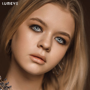 Best COLORED CONTACTS - LUMEYE Moonlight Gray Colored Contact Lenses - LUMEYE