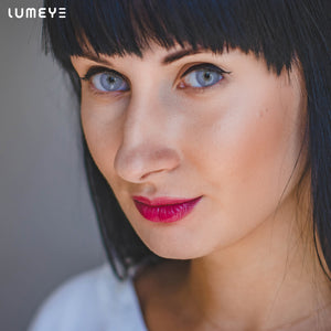 Best COLORED CONTACTS - LUMEYE Morpho Butterfly Blue Colored Contact Lenses - LUMEYE