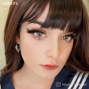 Best COLORED CONTACTS - LUMEYE Neala Green Colored Contact Lenses - LUMEYE