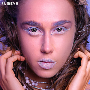 Best COLORED CONTACTS - LUMEYE Pop Purple Colored Contact Lenses - LUMEYE