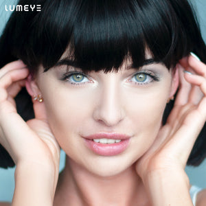Best COLORED CONTACTS - LUMEYE Sunstone Blue Colored Contact Lenses - LUMEYE