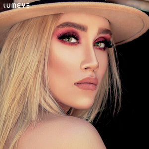 Best COLORED CONTACTS - LUMEYE Sunstone Brown Colored Contact Lenses - LUMEYE