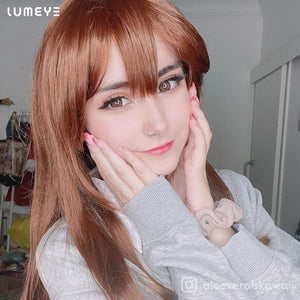 Best COLORED CONTACTS - LUMEYE Tiramisu Brown Colored Contact Lenses - LUMEYE