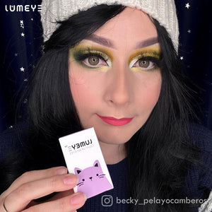 Best COLORED CONTACTS - LUMEYE Tomorrow Land Green Colored Contact Lenses - LUMEYE