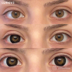Best COLORED CONTACTS - LUMEYE Tornado Black Colored Contact Lenses - LUMEYE