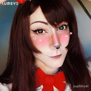 Best COLORED CONTACTS - LUMEYE Tornado Black Colored Contact Lenses - LUMEYE