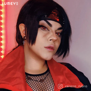 Best COLORED CONTACTS - Naruto - LUMEYE Triple Tomoe Sharingan Colored Contact Lenses - LUMEYE